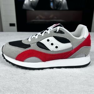 Saucony Shadow 6000 Unisex Shoes Big Kid Size 4M Red Black White New In Box